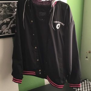 Odd Future Hooded Varsity Jacket XL